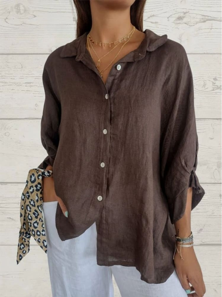 CIVILON ™ | Stijlvolle linnen blouse