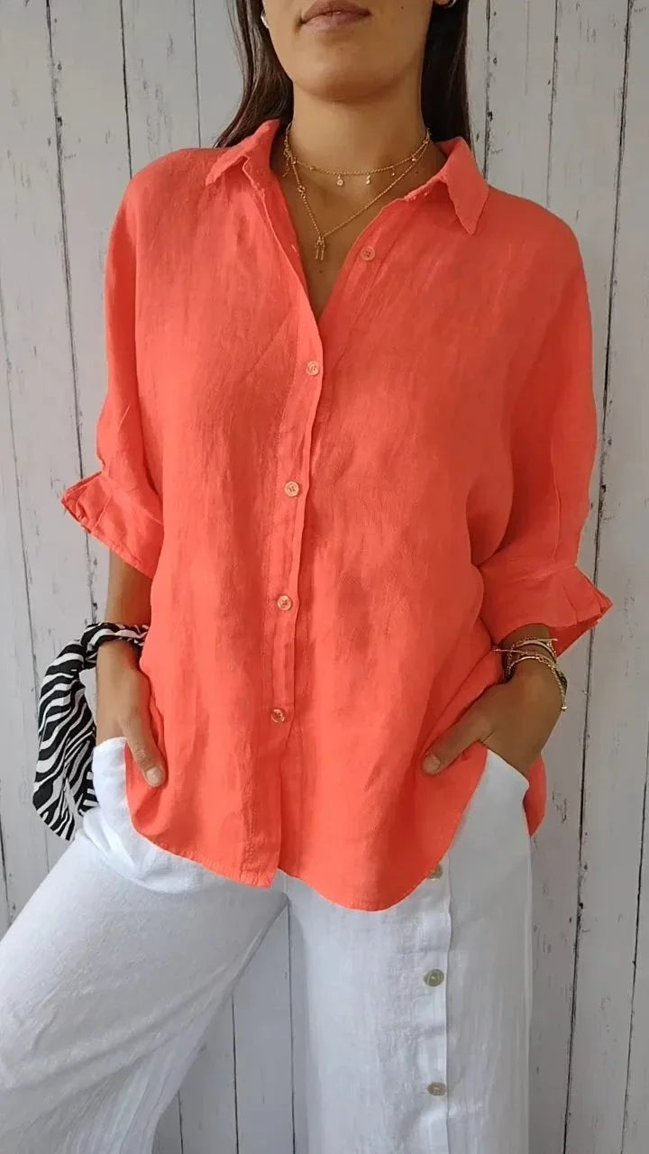 CIVILON ™ | Stijlvolle linnen blouse