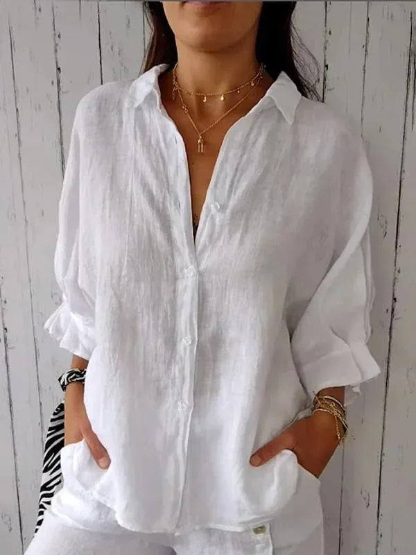 CIVILON ™ | Stijlvolle linnen blouse