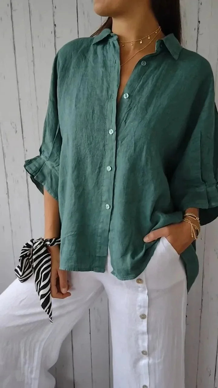 CIVILON ™ | Stijlvolle linnen blouse